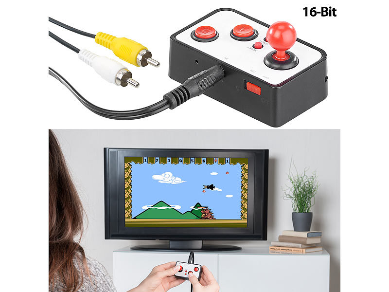 ; Handheld- & TV Retro-Videospielkonsolen, TV Fitness-Spielkonsolen 