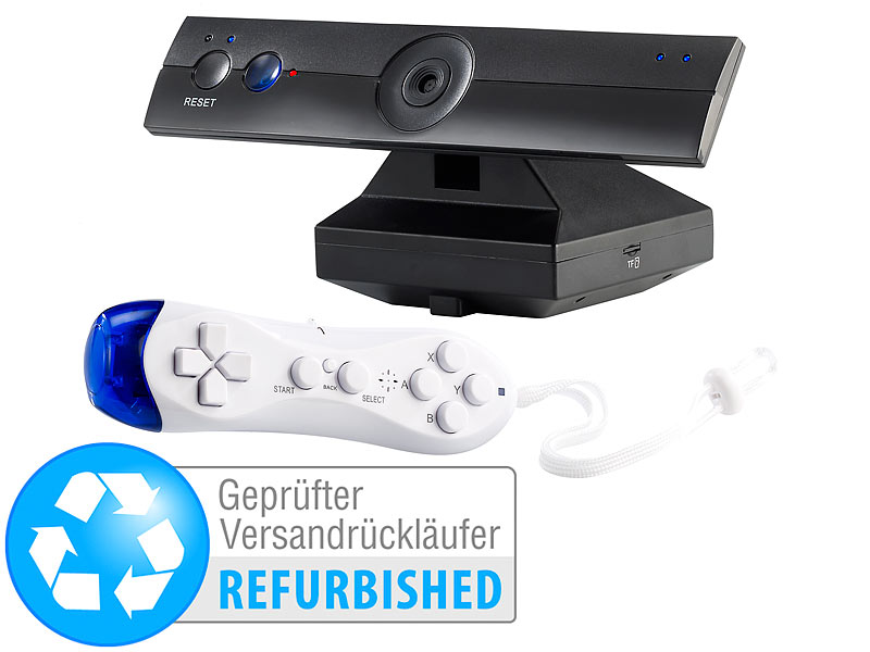 ; Retro-Videospiel-Controller mit TV-Anschluss 