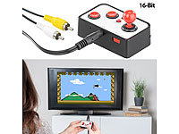 MGT Mobile Games Technology Retro-Videospiel-Konsole mit 240 16-Bit-Games und TV-Anschluss