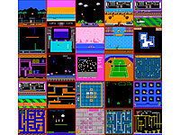 ; Retro-Videospiel-Controller mit TV-Anschluss 
