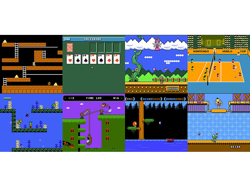 ; Retro-Videospiel-Controller mit TV-Anschluss Retro-Videospiel-Controller mit TV-Anschluss Retro-Videospiel-Controller mit TV-Anschluss 